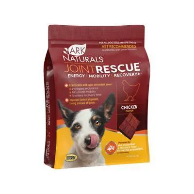 Ark Natural's Joint Rescue Energy Mobility Recovery (EMR)  Chicken Soft and Chewy Dog Treats - 9 oz Bag