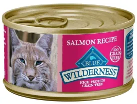Blue Buffalo Wilderness Salmon Recipe Canned Cat Food