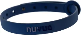 Breakaway Cat Collar - Soft, Comfortable, and Lightweight Safety Buckle Collar with Name Tag Ring for Outdoor Cats and Sensitive Skin Kittens by Nuvuq (6 " to 10 ", Dark Blue)