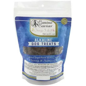 Canine Caviar Omega 3:6:9 Skin &amp; Coat Alkaline Dog Treats Hearing &amp; Salmon Oil (9 oz)