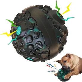 Dog Chew Toy for Aggressive Chewers, Interactive Dog Toys, Fun Squeaky Pet Toy Balls, Doggie Cat Chew Toys, Squeaky Durable Chew Balls, Dog Toys to Keep Them Busy