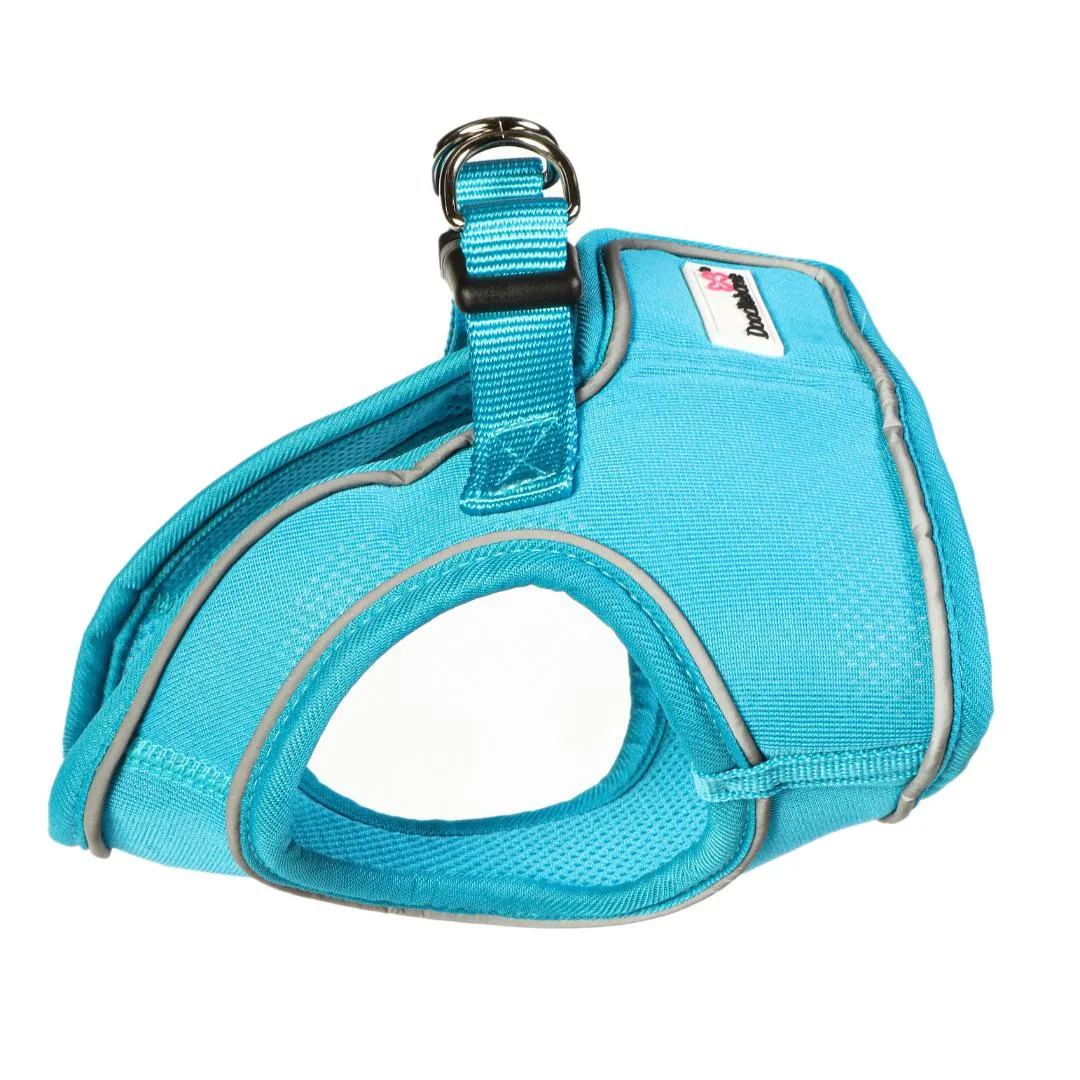 Doodlebone Snappy Dog Harness - Aqua Blue