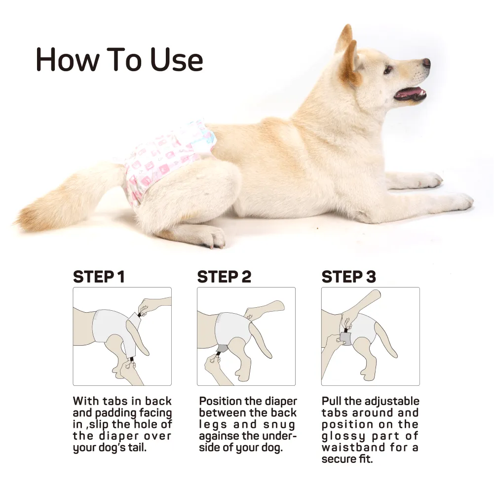 Fofos Diaper for Male Dog (25x33cm)
