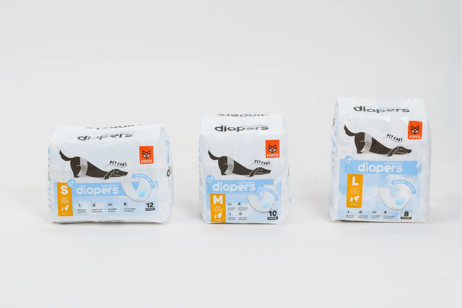 Fofos Diaper for Male Dog (25x33cm)