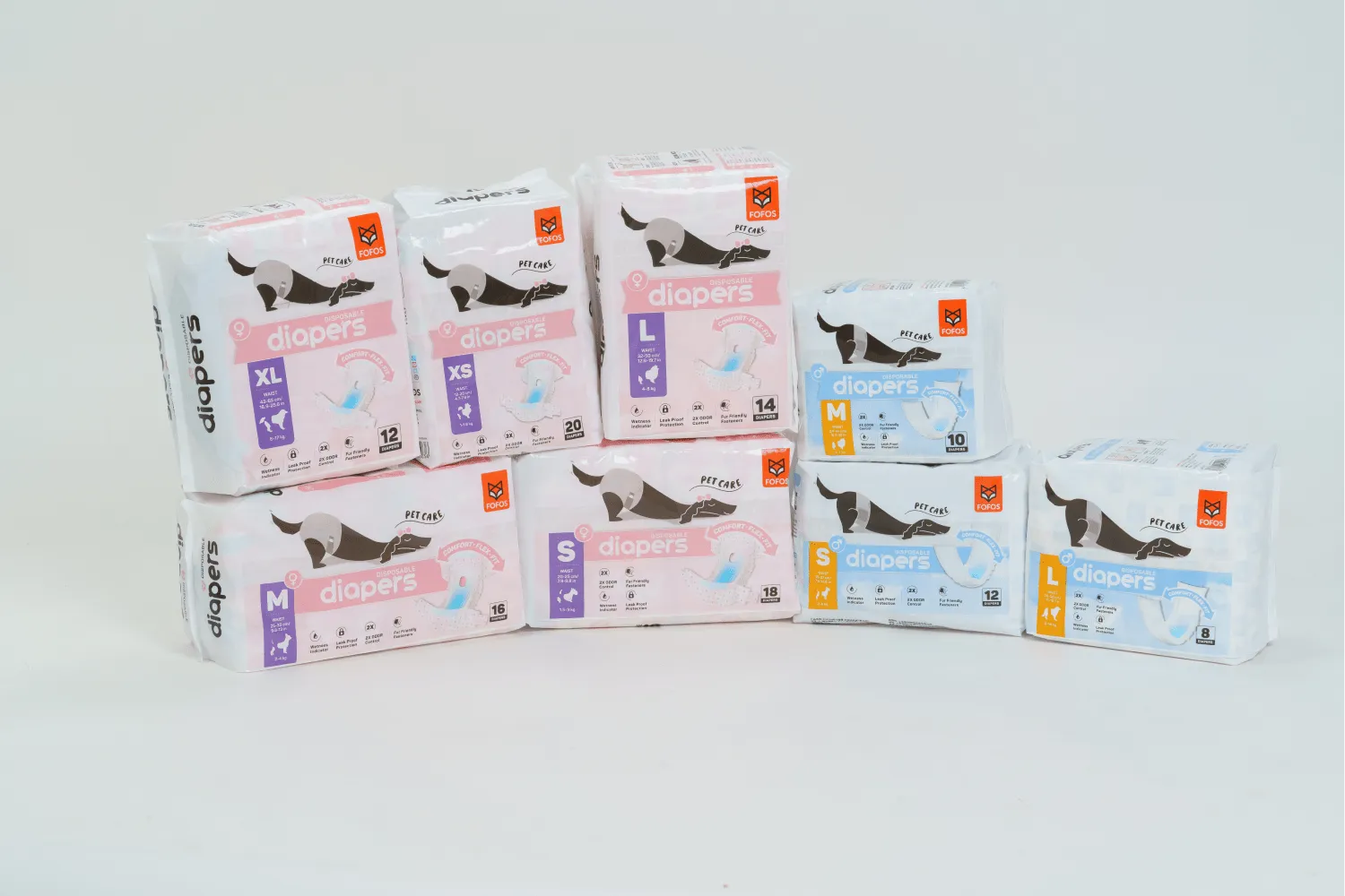 Fofos Diaper for Male Dog (25x33cm)