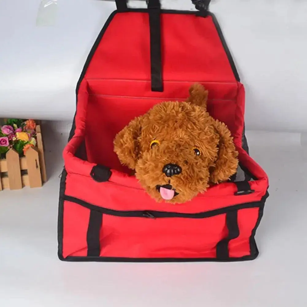 Folding Hammock Protector Dog Car Front Seat Cover Pet Carriers Mesh Bags Caring Cat Basket Waterproof Pets Travel Mat Handbag