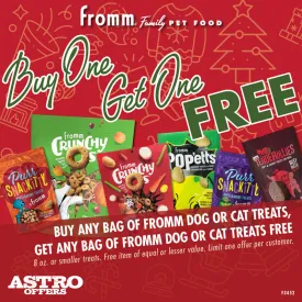 Fromm - Crunchy O's Dog Treats - Bacon Blasters