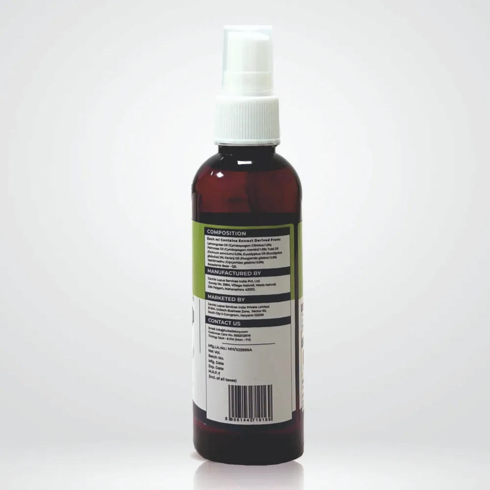 FurBall Story Tick & Flea Spray for Dogs