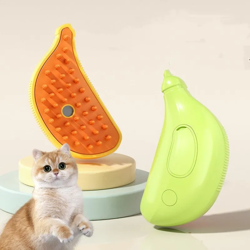 Grooming Spa Deluxe: Steamy Spray Massage Comb for Dogs