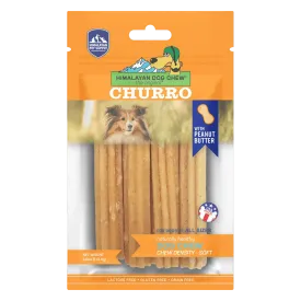 Himalayan Dog Chew Churro Peanut Butter Dog Treat