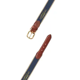 Large Mouth Bass Motif Dog Collar