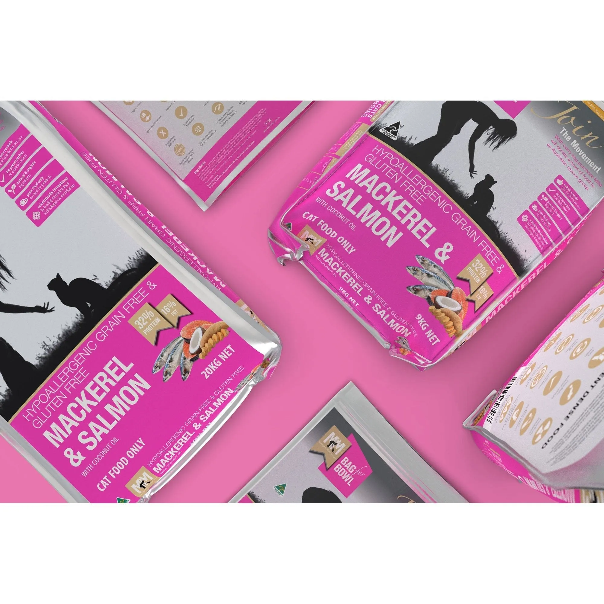Meals for Meows Grain Free Mackerel and Salmon Dry Cat Food 2.5kg^^^