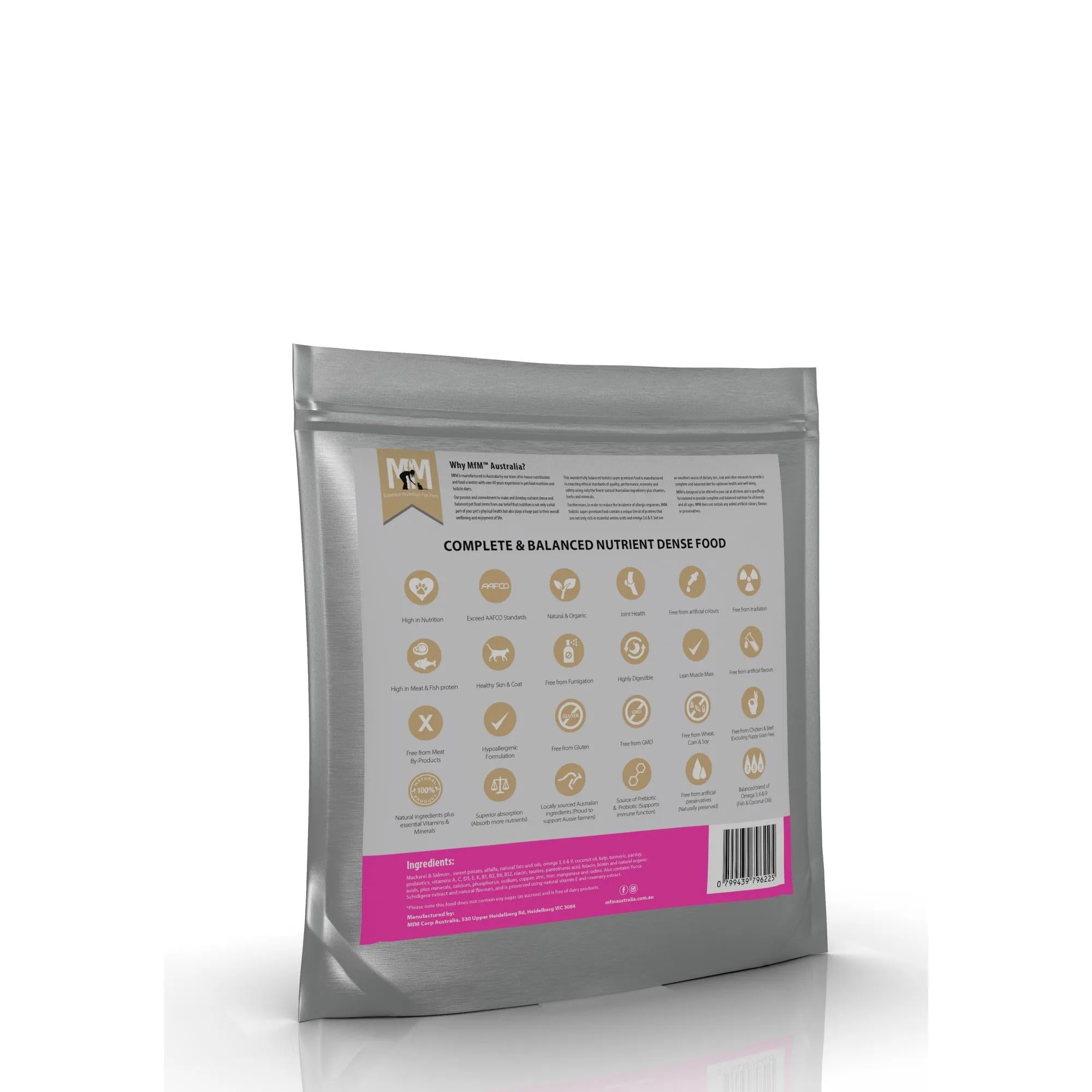 Meals for Meows Grain Free Mackerel and Salmon Dry Cat Food 2.5kg^^^