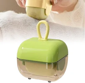 Mini Portable Lint Roller, Pet Hair Remover for Laundry Mini Lint Roller for Purse Reusable Washable Sticky Roller for Clothes Travel (Green)