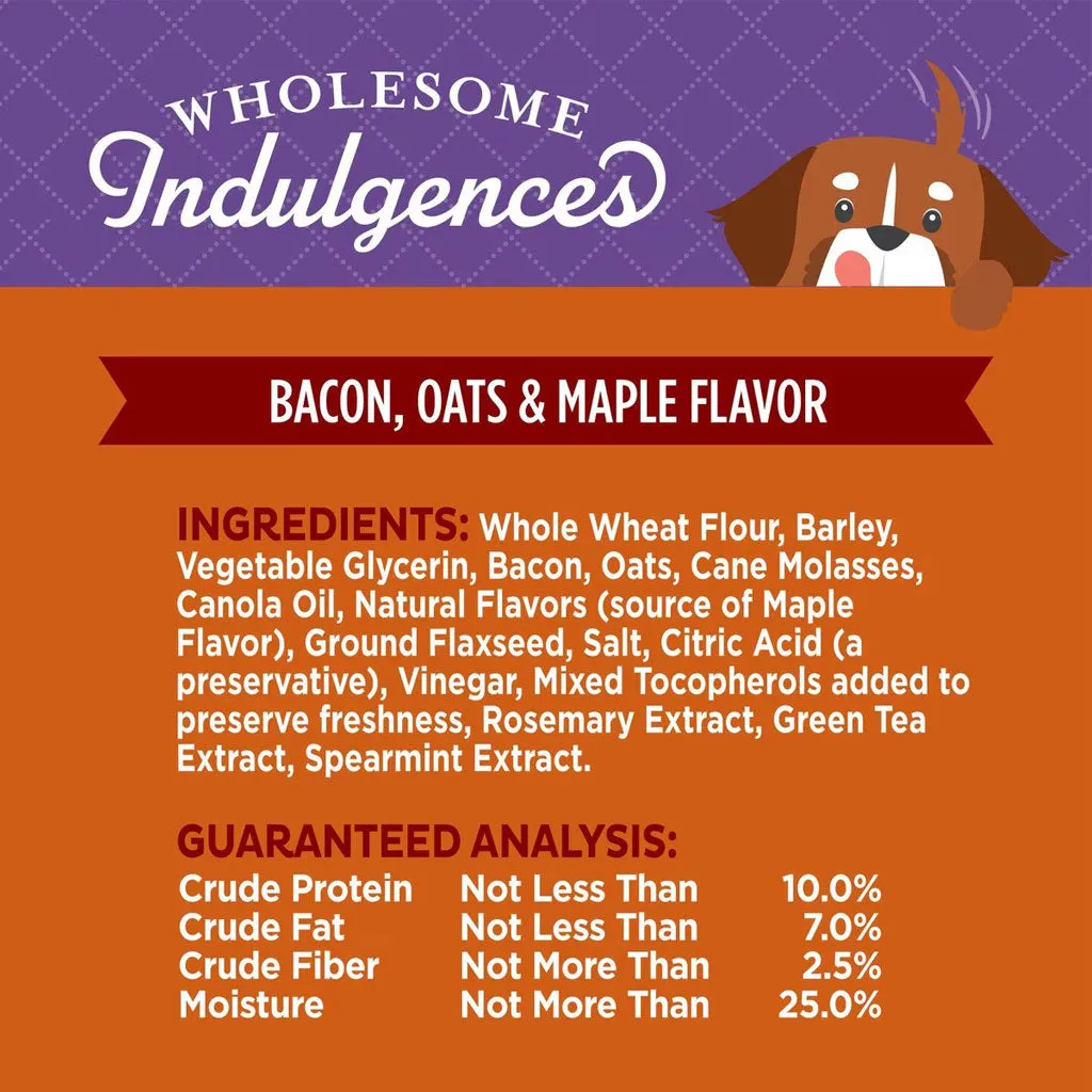 Old Mother Hubbard Wholesome Indulgences Maple & Bacon Dog Treats, 10 oz