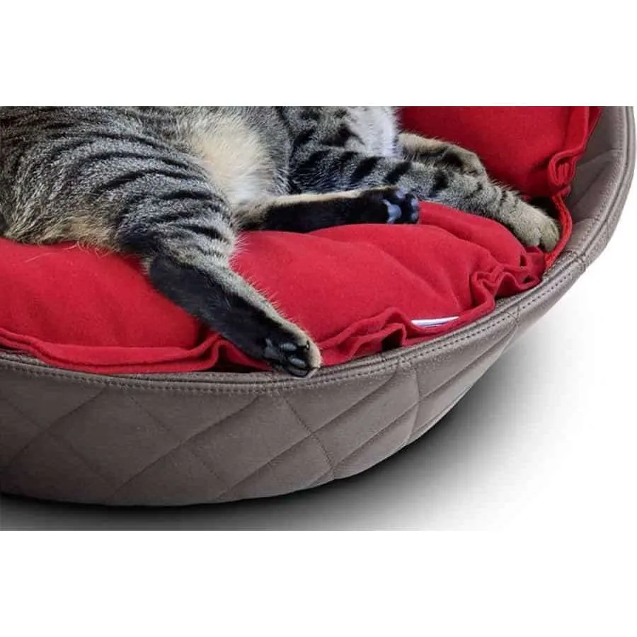 Pet Interiors Faux Leather Pet Bed CHESTER