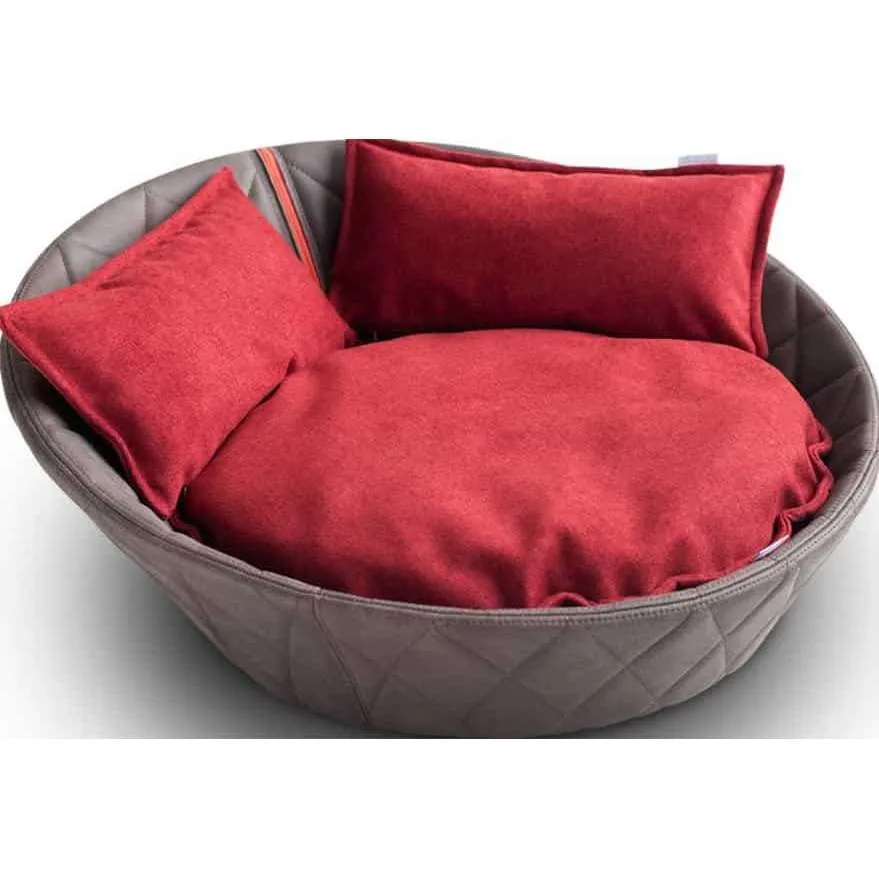 Pet Interiors Faux Leather Pet Bed CHESTER