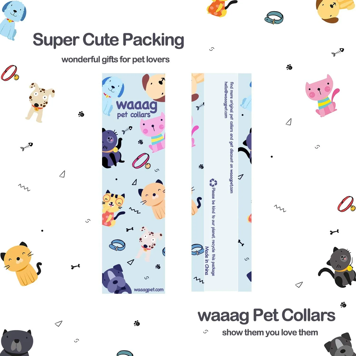Pet, Moons Stars Suns Dog Collar Cat Collar, Multiple Designs Crescent Celestial Dog Cat Collar Leash Harness Medium (Pack of 1)