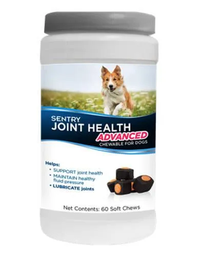 Sentry Joint Health Advanced Chewable for Dogs 60 count