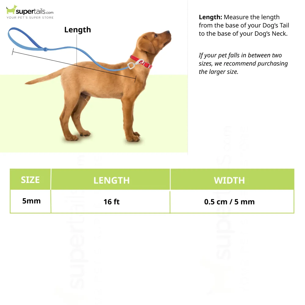 Trixie New Neon M Tape Leash for Dogs (Pink)