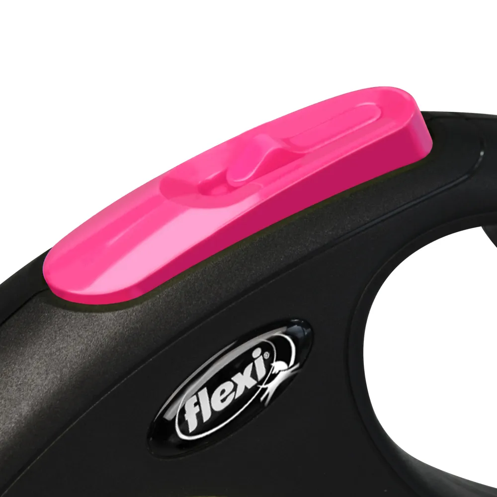 Trixie New Neon M Tape Leash for Dogs (Pink)