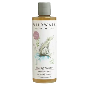 WildWash Pet Natural Buzz Off Shampoo With Manuka & Cedarwood For Dogs