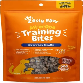Zesty paws All-in-One Peanut Butter Flavored Multivitamin Training Bites for Dogs (8 oz)
