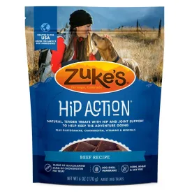 Zuke’s Hip Action Beef Recipe Hip & Joint Support Treats for Dogs