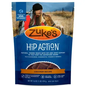 Zuke’s Hip Action Chicken Recipe Hip & Joint Support Treats for Dogs